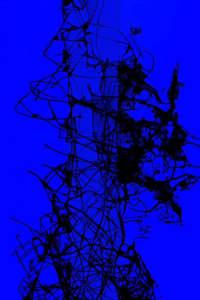 James Slezak - Black And Blue - Photograph